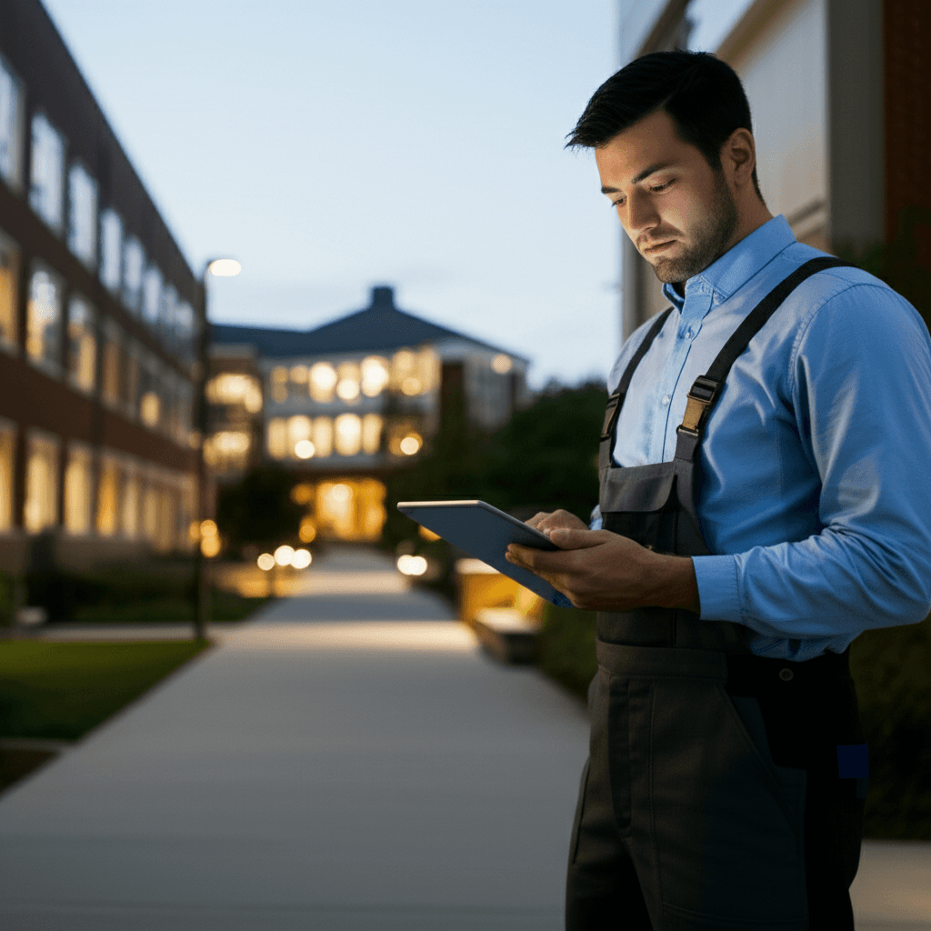 University Campus Operations: Coordinating Maintenance Across Academic Buildings and Residence Halls